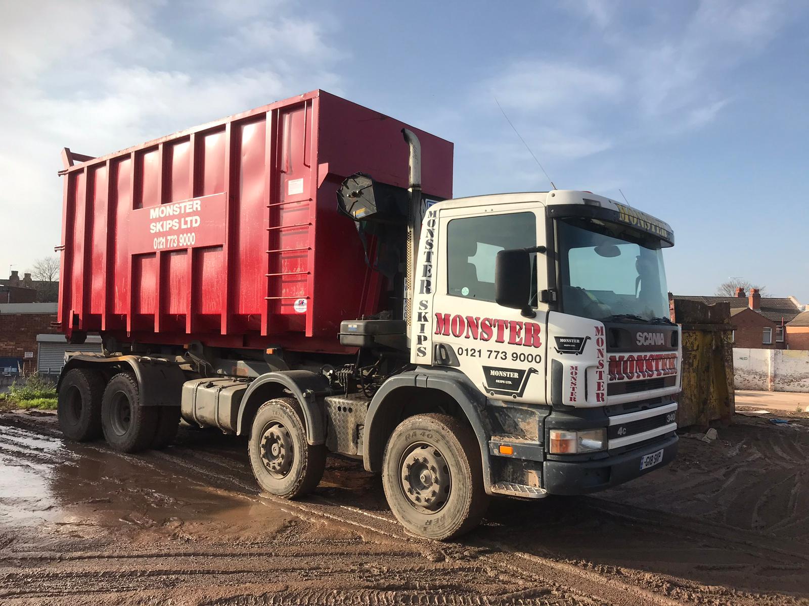 commercial skip hire Maypole